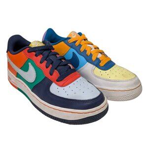 Nike Air Force 1 Low GS Shoes Unisex Kids What The Multicolor FQ8368-902 Sz 4.5